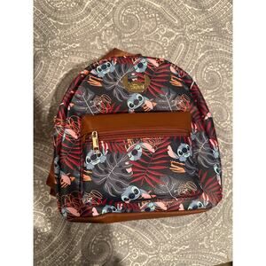 NWT Bioworld Disney Lilo and Stitch Hawaiian Floral Mini Backpack